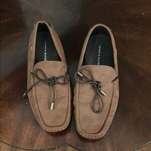Tommy Hilfiger Brown Loafers Slip-On Moccasins
